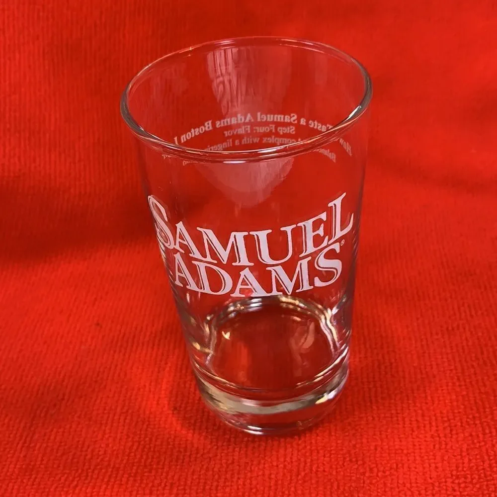 Samuel Adams The Boston Beer Company Set 2 8 Ounces Each Beer Tasting Glasses